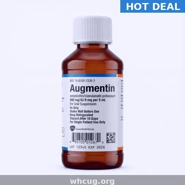 Generic Augmentin (Amoxicillin) 875/125mg USA — Bacterial Infections From $1.18