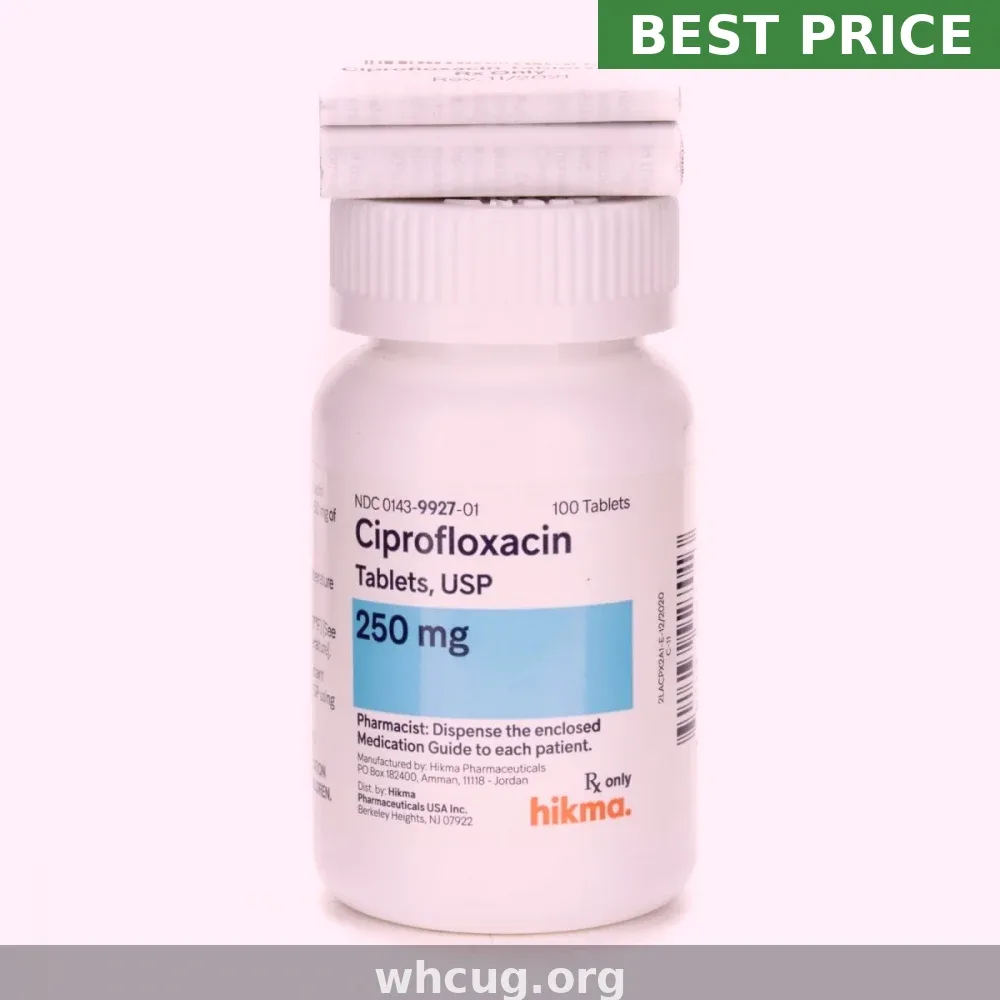 Ciprofloxacin (Ciprofloxacin) 750mg Online in USA — From $0.45 Per Pill