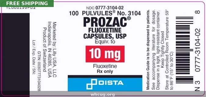 Buy Prozac 60mg Capsules — Fluoxetine Depression / OCD Online From $0.36