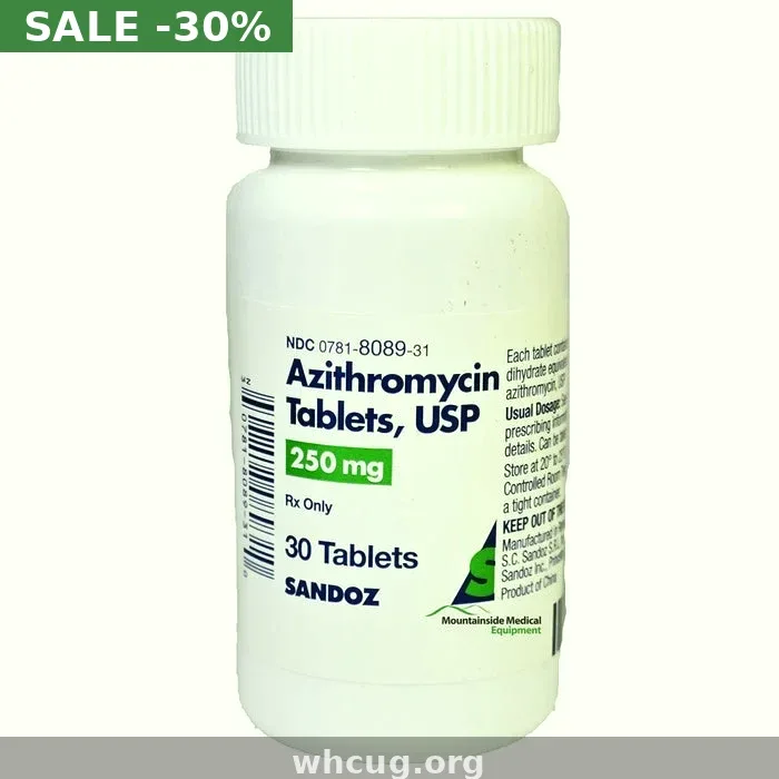Generic Azithromycin (Azithromycin) 500mg — Lowest Price From $0.55