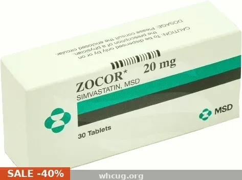 Simvastatin (Zocor) 40mg Online in USA — From $0.42 Per Pill