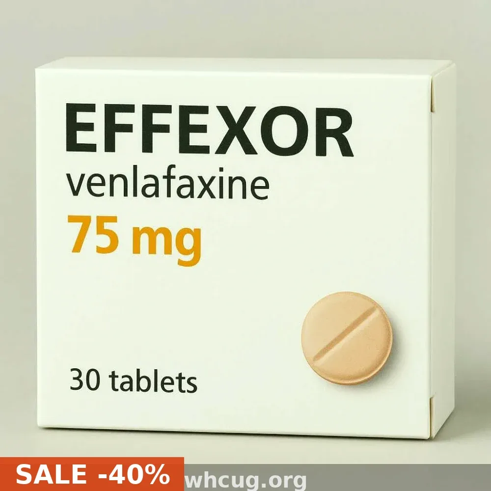 Generic Effexor (Venlafaxine) 150mg USA — Depression / Anxiety From $0.51