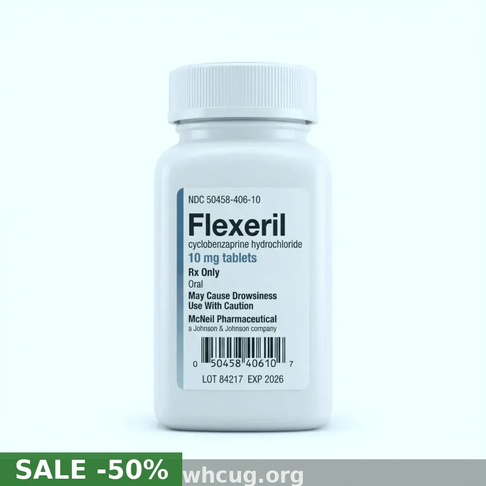 Buy Generic Flexeril 10mg Online (Cyclobenzaprine) — From $0.80
