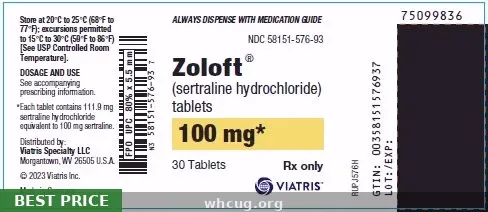 Get Zoloft 100mg Online | Sertraline Prescribed & Delivered From $0.40